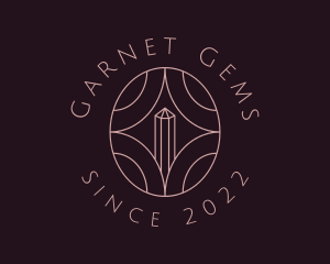 Crystal Gem Boutique logo design