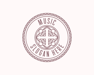 Biblical - Church Catholic Cross logo design