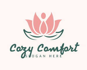 Lotus Blossom Yoga logo design