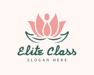 Lotus Blossom Yoga logo design