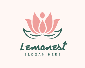 Treatment - Lotus Blossom Yoga logo design