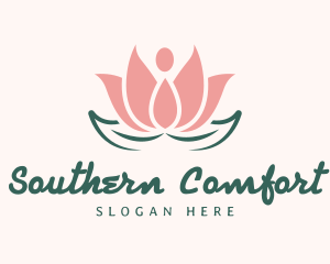 Lotus Blossom Yoga logo design