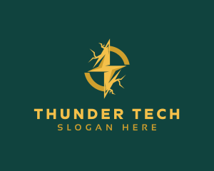 Thunder - Thunder Power Energy logo design