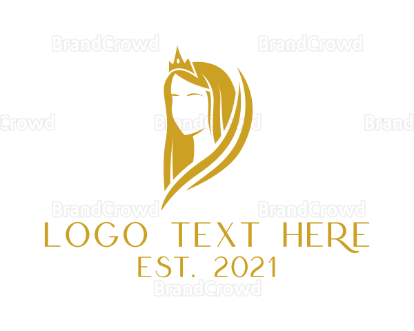 Golden Pageant Crown Logo