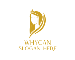 Golden Pageant Crown  Logo