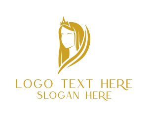 Golden Pageant Crown  Logo