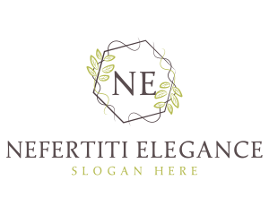 Feminine Elegant Wreath logo design