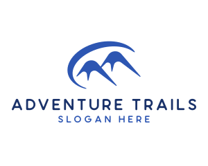 Mountain Peak Adventure logo design