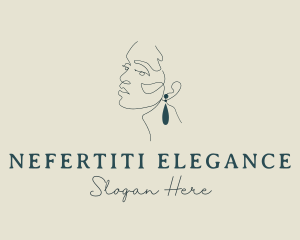 Elegant Woman Jewelry logo design