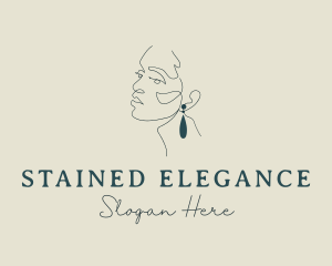 Elegant Woman Jewelry logo design