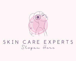 Feminine Beauty Product logo design