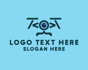 Technician - Code Drone Tech logo design