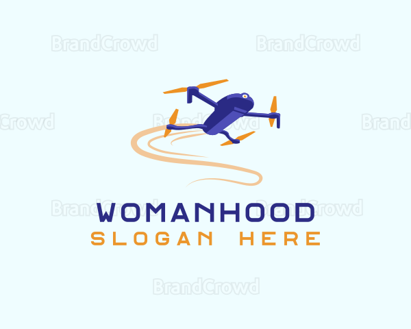 Aerial Drone Camera Logo