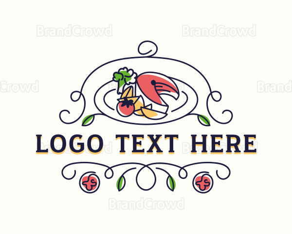 Gourmet Catering Restaurant Logo