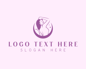 Stylist - Waxing Beauty Woman logo design