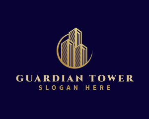 Premium Building Skyscraper logo design