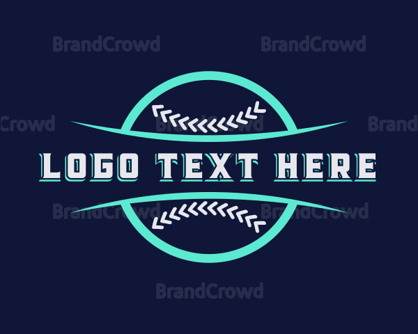 Baseball Sports Game Logo