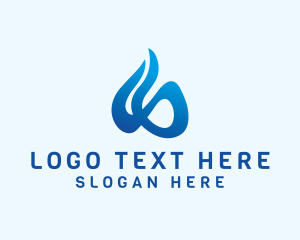 Modern - Modern Infinite Flame logo design