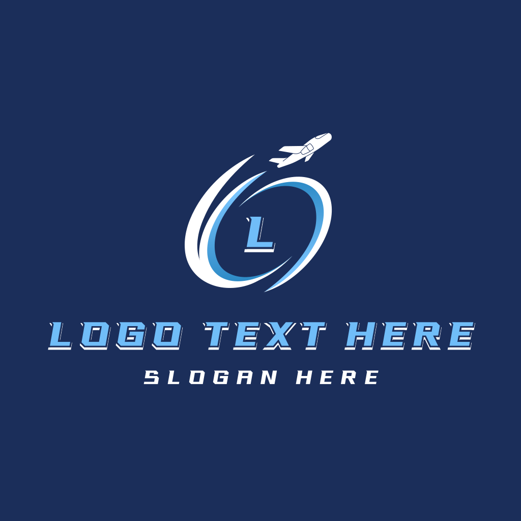 Logistics Airplane Delivery Logo | BrandCrowd Logo Maker