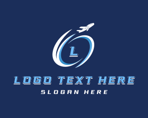 Logistics - Logistics Airplane Delivery logo design