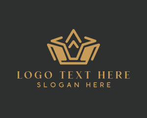 Heraldry - Royal Luxury Crown logo design