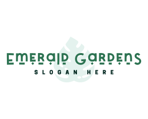 Fun Garden Wordmark logo design