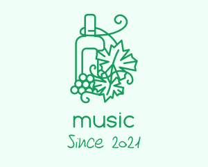 Liqueur - Winemaking Grape Orchard logo design