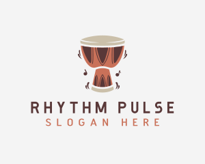 Beat - Tribal Drum Instrument logo design