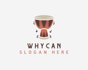 Instrument - Tribal Drum Instrument logo design