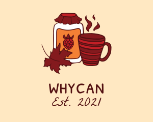 Coffee - Canadian Fruit Jam Cafe logo design
