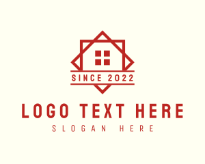 Roofing - Home Residence Apartment logo design