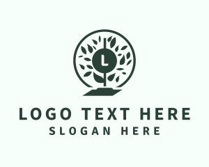 Disinfectant - Natural Disinfection Cleaning logo design