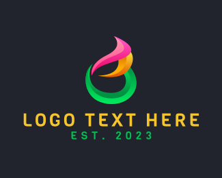 Graphic Letter B  logo design