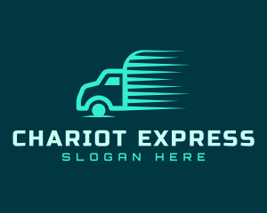 Automotive Truck Logistics logo design