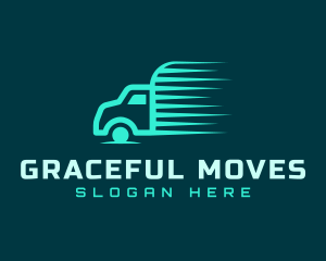 Automotive Truck Logistics logo design