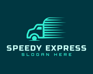 Automotive Truck Logistics logo design