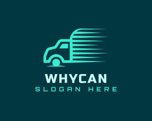 Delivery - Automotive Truck Logistics logo design