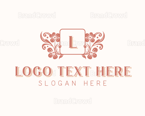 Flower Florist Gardening Logo