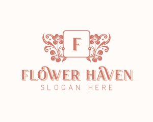 Flower Florist Gardening logo design