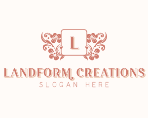 Flower Florist Gardening logo design