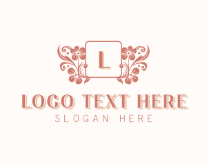 Flower Florist Gardening Logo