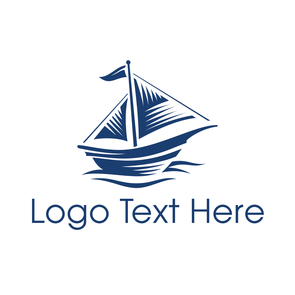 Blue Sailboat Ship Logo | BrandCrowd Logo Maker