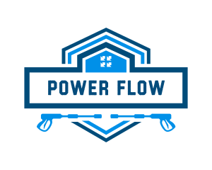 Power Washing Cleaning logo design