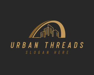 Urban Skyscrapers Building logo design