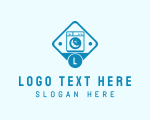 Appliance - Laundry Washing Machine logo design