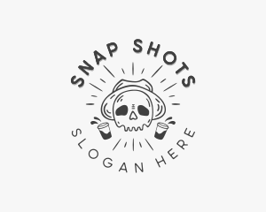 Skull Liquor Bar logo design