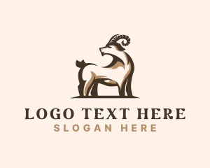 Livestock - Capricorn Goat Farm logo design