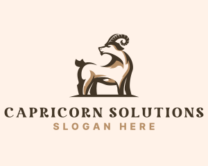 Capricorn - Capricorn Goat Farm logo design