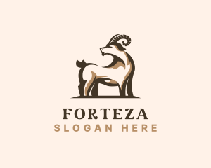 Capricorn Goat Farm logo design