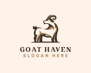 Goat - Capricorn Goat Farm logo design
